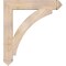 Ekena Millwork Thorton Arts & Crafts Smooth Bracket, Douglas Fir, 5 1/2"W x 36"D x 40"H BKT06X36X40THR03SDF - alternate 4